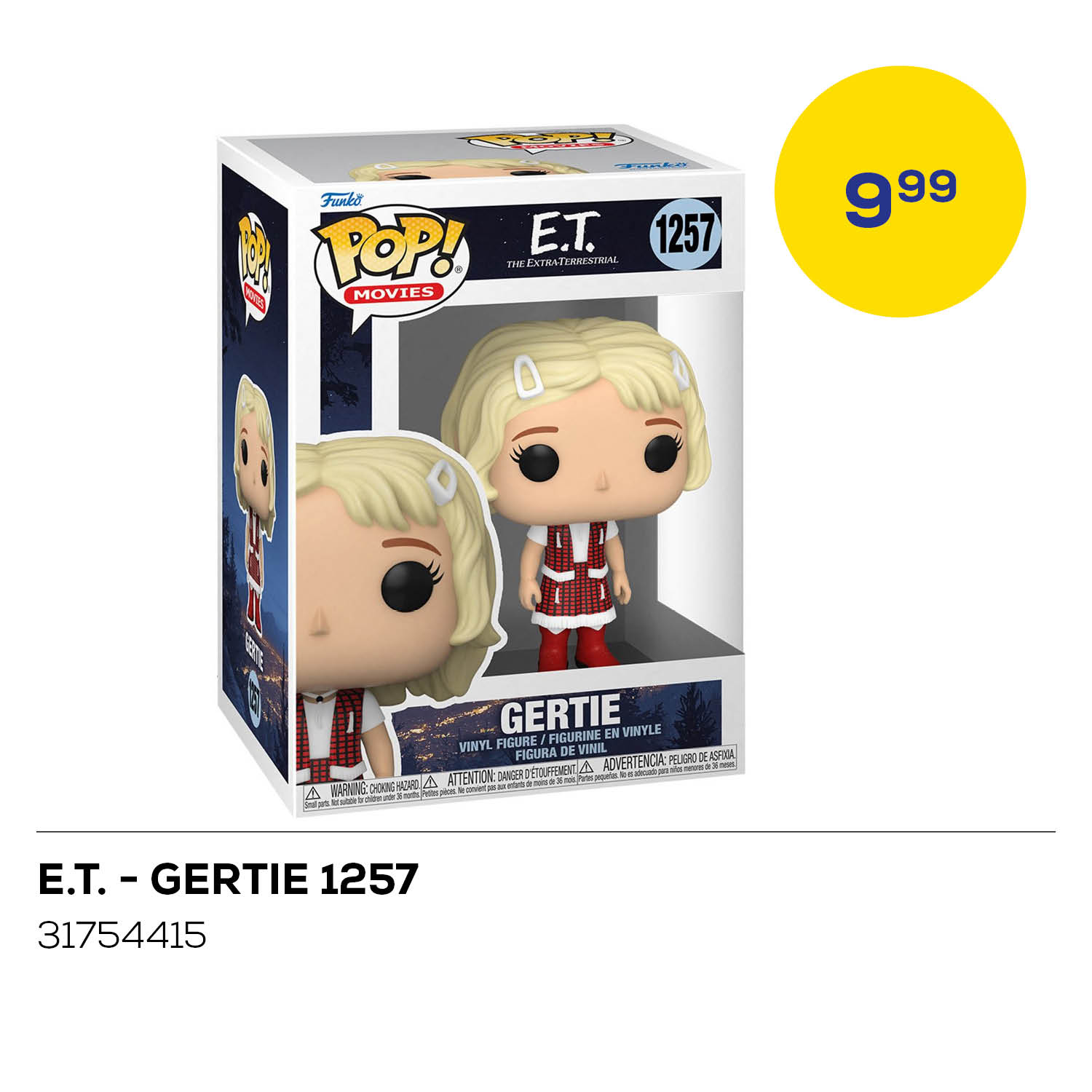 Funko Pop! Movies - E.T. - Gertie 1257